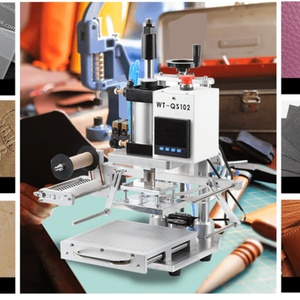 เครื่องปั๊มฟอยล์ร้อน แม่พิมพ์ตัวอักษรทองเหลืองทองแดง แม่พิมพ์แบบกำหนดเอง เครื่องนูนลายหนัง กระดาษ ไม้ สำหรับบัตรพลาสติก PVC - Product Image 6