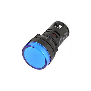 Lampe indicatrice bleue 220V LED pour panneau électrique - Product Image 1