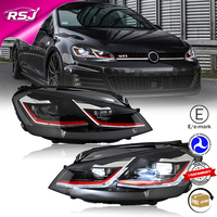 Paires de phares à LED complets SC-RSJ pour VW Golf 7 MK7&GTI 2015-2017