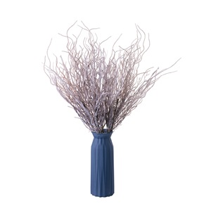 Hierba de Pampas Artificial Jiangqi, Rama Individual, Azul y Marrón Claro, Plástico, Decoración para Bodas, Manualidades, Estilo INS - Product Image 5