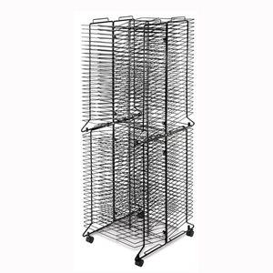 Jh-Mech Khô Nghệ Thuật Giá In Khô Giá Bảng Trên Và Sàn 25 Kim Loại Dây Kệ Nghệ Thuật Khô Giá Cho Lớp Học - Product Image 2