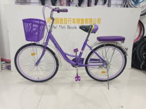 Vélo de <span class=keywords><strong>ville</strong></span> classique pour <span class=keywords><strong>femme</strong></span>, 26 pouces, cadre en acier haute teneur en carbone violet, frein à câble, vitesse unique, <span class=keywords><strong>pas</strong></span> <span class=keywords><strong>cher</strong></span> - Product Image 3