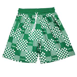 Nouveaux shorts de gymnastique de course de basket-ball d'été respirants décontractés pour hommes avec panneaux en maille cordon de serrage athlétique et poches - Product Image 6