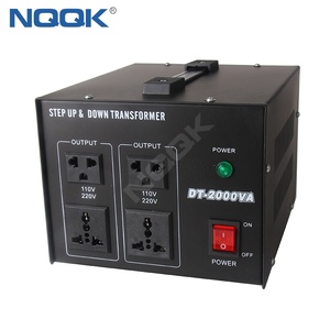 Convertidor de Voltaje Elevador/Reductor DT-2000VA, Transformador Elevador/Reductor de 2000VA de 220V a 110V - Product Image 1