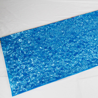 Feuille de plastique en cellulose bleu ciel personnalisée à motif de perle de coquille de 0.17 à 5mm d'épaisseur