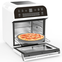 Friteuse à air chaud sans huile de grande capacité 1700W, four à vapeur chaude, cuisinière saine, fenêtre de cuisson visible, friteuse à air 14L 15L 16 litres