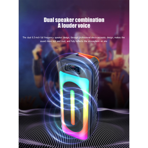 Subwoofer de Karaoke KTS-1853 de 15 Pulgadas, Altavoz <span class=keywords><strong>Edifier</strong></span> con Iluminación LED, Radio Portátil, Carga con Panel Solar, Mini Linterna KTS - Product Image 4