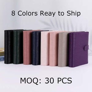 Черное кольцо Yihe, бестселлер, 8 цветов, фольгированные/тисненые, Saffiano Epi кожа A5, переплеты для книг - Product Image 2