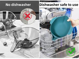 Panier de lavage en silicone pour la maison, plateau à fruits, panier de drainage de cuisine, panier de lavage pour fruits et légumes - Product Image 6