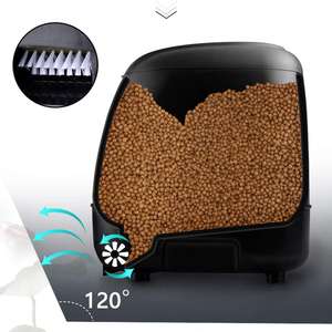 10L Grote Capaciteit Automatische Vis Voeden Machine Huisdier Timer Auto Eten Dispenser Voor <span class=keywords><strong>Aquarium</strong></span> <span class=keywords><strong>Computer</strong></span> Controlled Koi Vijver Feeder - Product Image 5