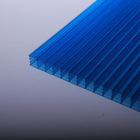 Feuille alvéolaire en polycarbonate multicouche à performances améliorées, feuille alvéolaire en polycarbonate de 4 à 40 mm