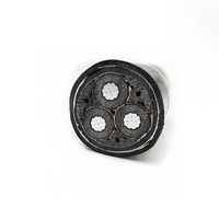 YJLV22 Gepanzertes Aluminiumleiter XLPE-Isoliertes PVC-Ummanteltes 0,6/1kV Freileitungskabel für Bau Bergbau Industrie