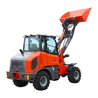 EVERUN ER412T 1,2 tonne, mini-chargeur frontal compact de petite taille pour jardin, neuf, fabriqué en Chine, OEM