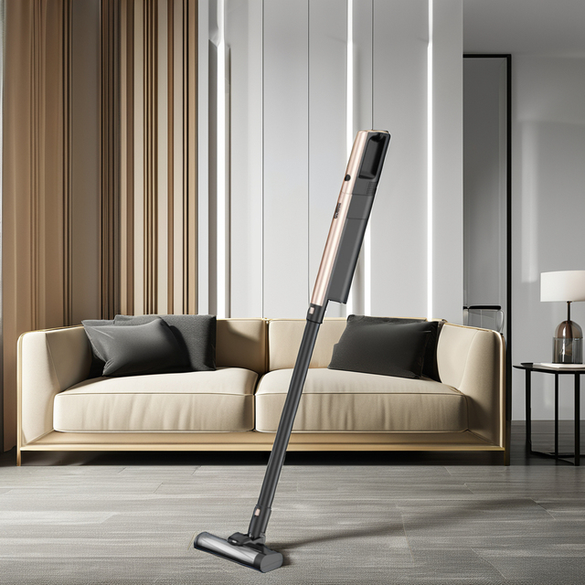 High Quality Stick Cordless Vacuum Cleaner Low Noise Handheld Floor Cleaner