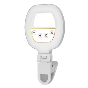 Rgb <b>Ring</b> Light Usb Powered Portable Phone <b>Clip</b> For Selfie Beauty Lighting - Product Image 5