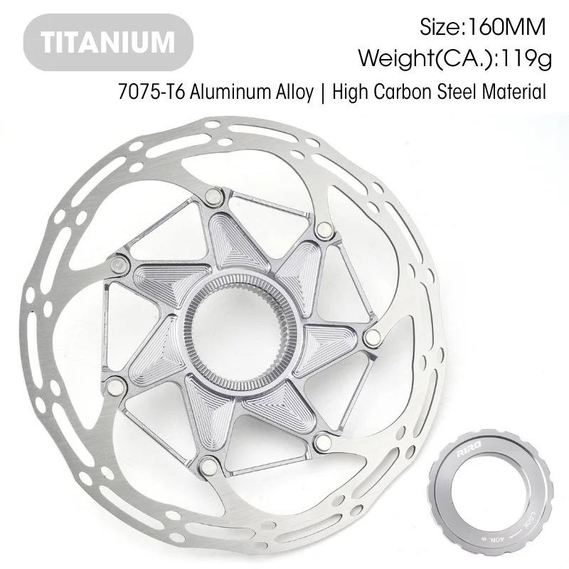 160 Titanium Rotor