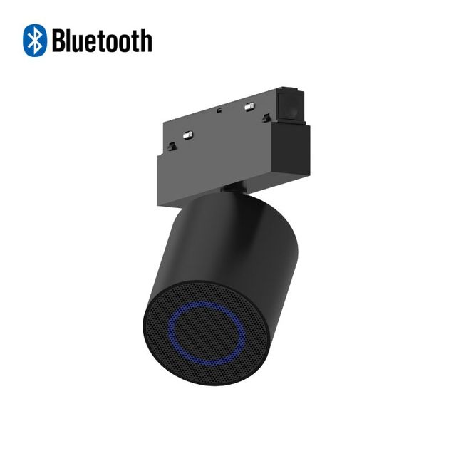 20mm Modern Magnet Track Wireless Audio Speaker Recessed 48V Adjustable Wireless Speaker Smart Home Rail Speaker for Coffee Shop