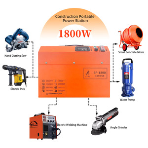 เครื่องกำเนิดไฟฟ้าแบบพกพา ชาร์จเร็ว 1800w พร้อมระบบควบคุมอุณหภูมิ รุ่น EP-1800w AC DC - Product Image 1