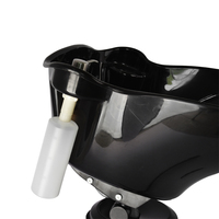 Bouteille de bol de shampooing Portable de haute qualité nouveau design moderne en plastique PP pour meubles de lavabo de coiffeur de Salon de beauté