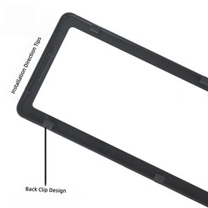 Cadre de plaque d'immatriculation en plastique pour l'Australie, personnalisable avec logo, vente en gros - Product Image 4