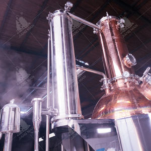 Máquina para hacer alcohol Placas de burbujas de cobre Equipo de destilación Destilador de Ginebra de <span class=keywords><strong>whisky</strong></span> - Product Image 6