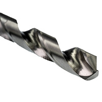 Foret hélicoïdal de 16 mm, outils de quincaillerie du fabricant, foret hélicoïdal HSS Cobalt à queue réduite de 1/2'' pour métaux durs et acier