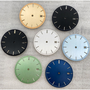 Esfera de Reloj Luminosa Verde de 31.8mm Personalizada, Compatible con el Movimiento NH35, Piezas de Repuesto - Product Image 5