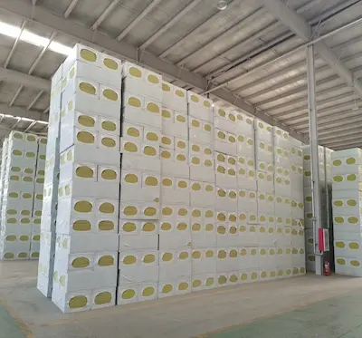 Production of customized external wall fire insulation board rock wool board mineral wool board rock wool