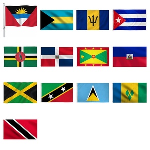 100% poliéster San Vicente y las Granadinas 3x5 Juego de banderas resistente a la decoloración y al agua, perfecto <span class=keywords><strong>para</strong></span> uso en interiores/exteriores - Product Image 6