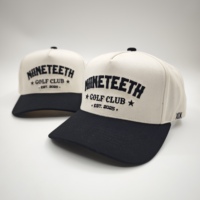 Casquette de baseball unisexe personnalisable en sergé de coton, 5 panneaux, avec broderie motif léopard et motifs Dobby, ajustable