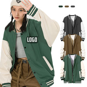 Veste longue à col montant pour homme, coupe décontractée, grande taille, coupe-vent, logo personnalisé, respirante, fermeture éclair, 100% coton, motif extérieur - Product Image 2