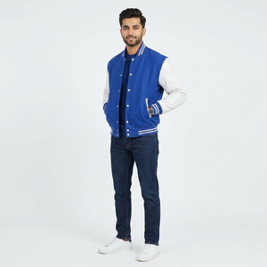 Customized Casual <b>Men</b> Streetwear Cool Varisty <b>Men</b> <b>Jackets</b> Leather Versity University <b>Jackets</b> College, <b>Baseball</b>, <b>jacket</b> <b>for</b> <b>men</b> - Product Image 1