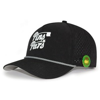 Casquette de golf personnalisée en silicone avec logo, imperméable, pour femmes et hommes, avec porte-tee et marqueur de balle magnétique