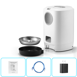 Dispenser Makanan Anjing Otomatis Petwant 4.5L, 4 Waktu Makan, 80 Porsi, Pengatur Waktu, Pemberi Makan Kucing Pintar - Product Image 4