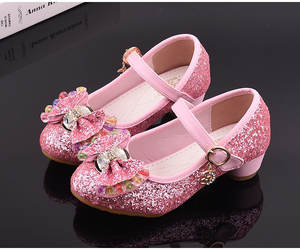 Bambini Designer di <span class=keywords><strong>Scarpe</strong></span> di Prezzi di Fabbrica Del Bambino Festa Di Compleanno Della Ragazza Pattini di Vestito <span class=keywords><strong>Scarpe</strong></span> di Alta Qualità Con Paillettes - Product Image 4