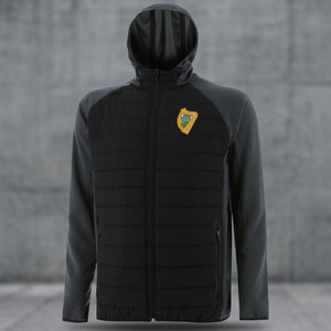 Veste à capuche en toile unie de style High Street pour hommes pour l'hiver et l'automne Service OEM Logo de placement Fermeture à glissière Motif solide - Product Image 3