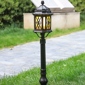 Lampe solaire LED pour pelouse en alliage d'aluminium, étanche IP65, lumière du jour 5000K, détecteur de mouvement, CRI90, angle de faisceau 60°, garantie 5 ans - Product Image 2