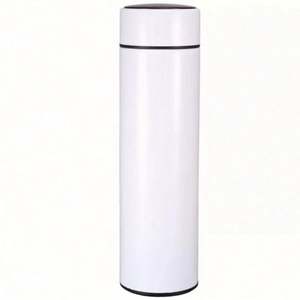 Custom 500ml Double Wall Vacuum Insulation Stainless Steel Smart <b>Water</b> <b>Bottle</b> LED Digital Temperature Display Customizable - Product Image 5