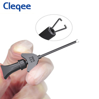 Cleqee P5003 — Mini grappin pour analyseur logique, accessoires de test, pince à crochet SMD IC