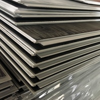 Revêtement de sol en vinyle SPC commercial de luxe 5 mm, dalles LVT, design moderne, pose flottante, EIR, grand format, pour cuisine et chambre