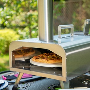 <span class=keywords><strong>Four</strong></span> à pizza extérieur portable-<span class=keywords><strong>Four</strong></span> à pizza en <span class=keywords><strong>pierre</strong></span> rotatif multi-combustibles à bois et à gaz - Product Image 4