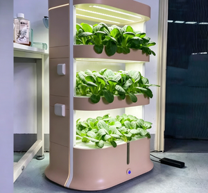 Système de culture hydroponique intelligent à 3 niveaux avec éclairage LED pour herbes et légumes <span class=keywords><strong>d</strong></span>'<span class=keywords><strong>intérieur</strong></span> - Product Image 4
