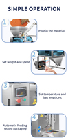 Machine automatique multifonctionnelle d'emballage de sacs de chips de pommes de terre plantain chips de banane Machine d'emballage de snacks à vendre