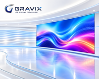 Mur vidéo LED COB CE ROHS, écran d'affichage micro LED intérieur pour salle de diffusion