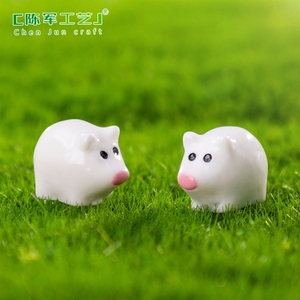 Ornements décoratifs micro-paysagés en mousse Weij, matériaux de bricolage pour maman <span class=keywords><strong>cochon</strong></span> et petites poupées, vente en gros faite à la main - Product Image 4