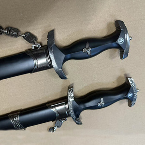 Spade Corte Personalizzate per Cosplay, Giocattolo da Collezione in Metallo, Angelo Inciso, Placcatura in Pressofusione, per Natale e Altre Occasioni, Marca JXZ - Product Image 4