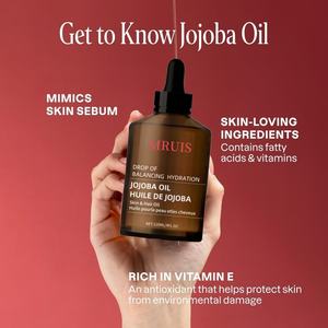 Cuidado del aceite de jojoba, hidratación facial esencial, nutrición corporal, reparación del cabello, masaje calmante, una botella resuelve la sequedad de cuerpo completo - Product Image 2