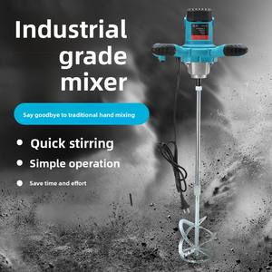 <span class=keywords><strong>Masaki</strong></span> Industrial Grade 220V Herramientas eléctricas Mezclador de cemento ajustable de seis velocidades con volante de pintura Directo de fábrica - Product Image 2