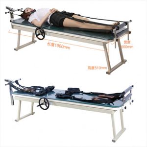 Lit de <span class=keywords><strong>traction</strong></span> manuel EU-HC609 pour usage domestique et hospitalier, idéal pour la <span class=keywords><strong>traction</strong></span> lombaire et cervicale - Product Image 3