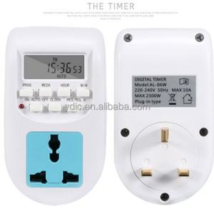 Enchufe Temporizador Tipo UK, Estándar Británico, AL-06W - Product Image 1